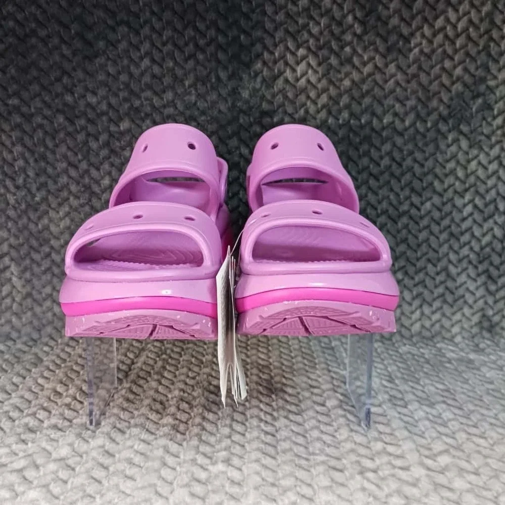 Crocs Classic‎ Mega Crush Sandal Juice High Womens Size W 9 - M 7 Comfort